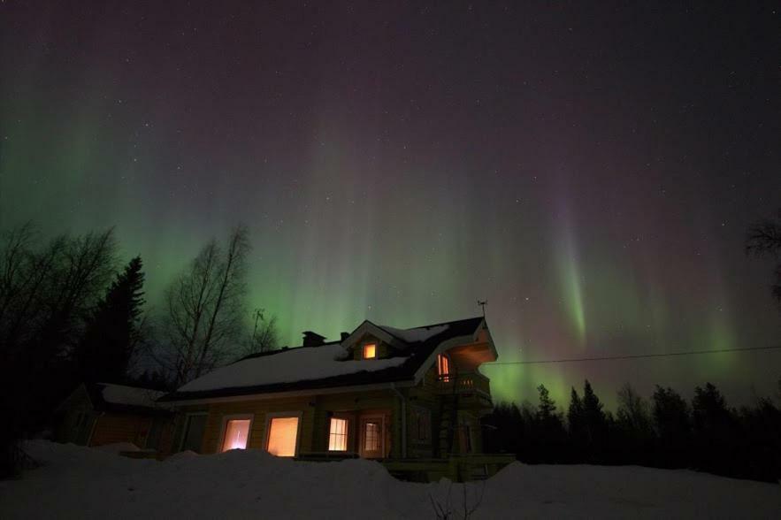 Villa Loma-Laattaja Hyrynsalmi Esterno foto
